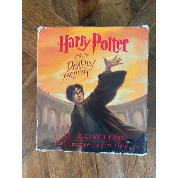 Harry Potter and the Deathly Hallows Audiobook CDs complete - Picture 1 of 4
